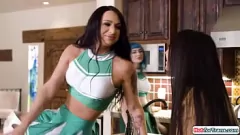 Tgirl Threesome: Jewelz Blu, Khloe Kay & Kasey Kei