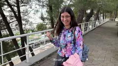 Play Street Pickup: Rough Sex with Teen Cutie, Cum on Glasses