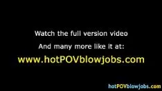 Play He puts on a show when he licks and spits on her dick