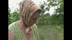 Reproducir El hijastro se folla a su madre al borde del pahardcoree junto a un árbol