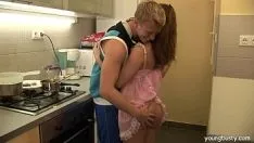 Play XXX movies with virgin brunette schoolgirls he lifts her skirt and sees her bulging ass