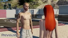 تشغيل Creampied و Facialized في لقاء شرجي مكثف بين الأعراق - 3DXChat الجزء 2