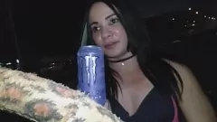 Play Brunette Pornstar Bianca Naldy Fucks in Public at Shopping Center